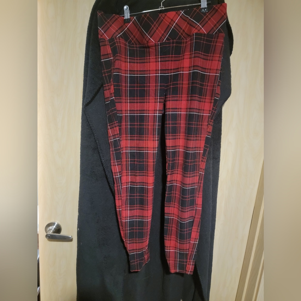 Torrid Plaid High Waist Pixie Pant 1X